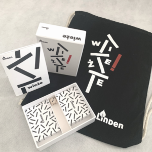 Wieże gra planszowa - zestaw kart i klocków Linden