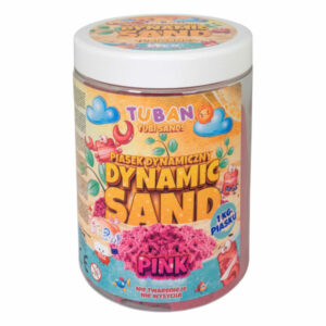 Piasek dynamiczny 1kg różowy