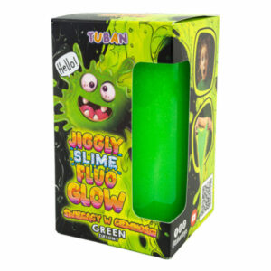 Jiggly Slime fluo glow - zielony 430g