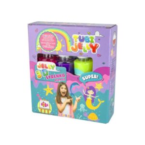 Zestaw tubi jelly 3 kolory SYRENKA