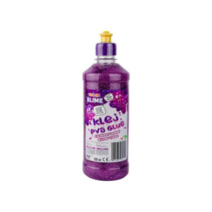 Klej PVA fioletowy brokat 500 ml