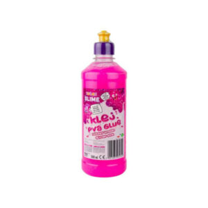 Klej PVA różowy brokat 500 ml