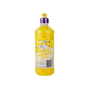 Klej PVA żółty brokat 500 ml