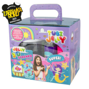 Zestaw Tubi Jelly 6 kolorów + małe akwarium - Syrenka