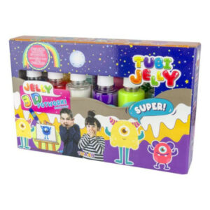 Zestaw Tubi Jelly 6 kolorów - potworki