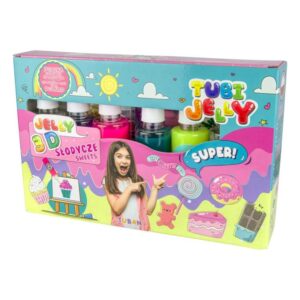 Zestaw Tubi Jelly 6 kolorów - słodycze
