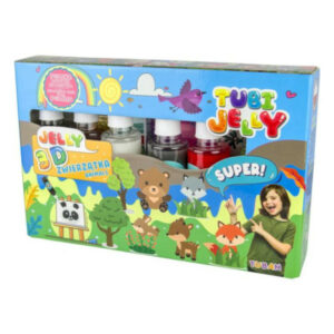 Zestaw Tubi Jelly 6 kolorów - zwierzątka